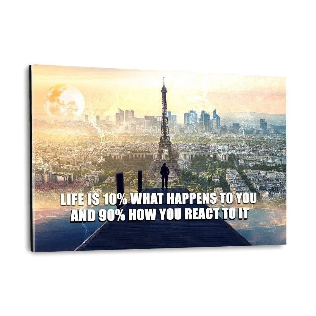 AGISSEZ AVEC SAGESSE ! - Image en plexiglas