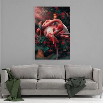 Funky Flamingo - Tableau en plexiglas 3