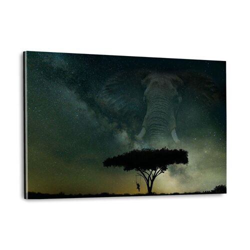 Galaxy Elephant - Plexiglasbild