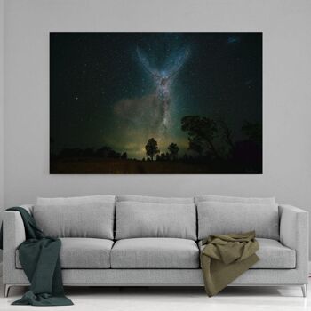 Galaxy Deer - image en plexiglas 3
