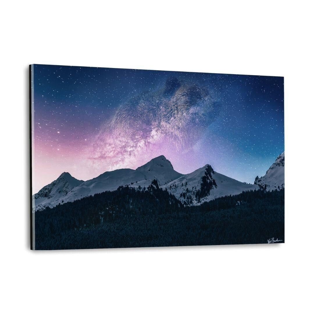 Galaxy Bear - Plexiglasbild