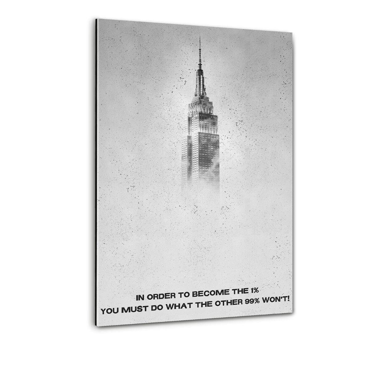 DO WHAT OTHERS WON'T - Plexiglasbild