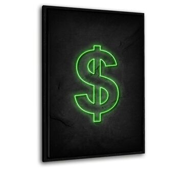 Dollar - Tableau néon en plexiglas 6