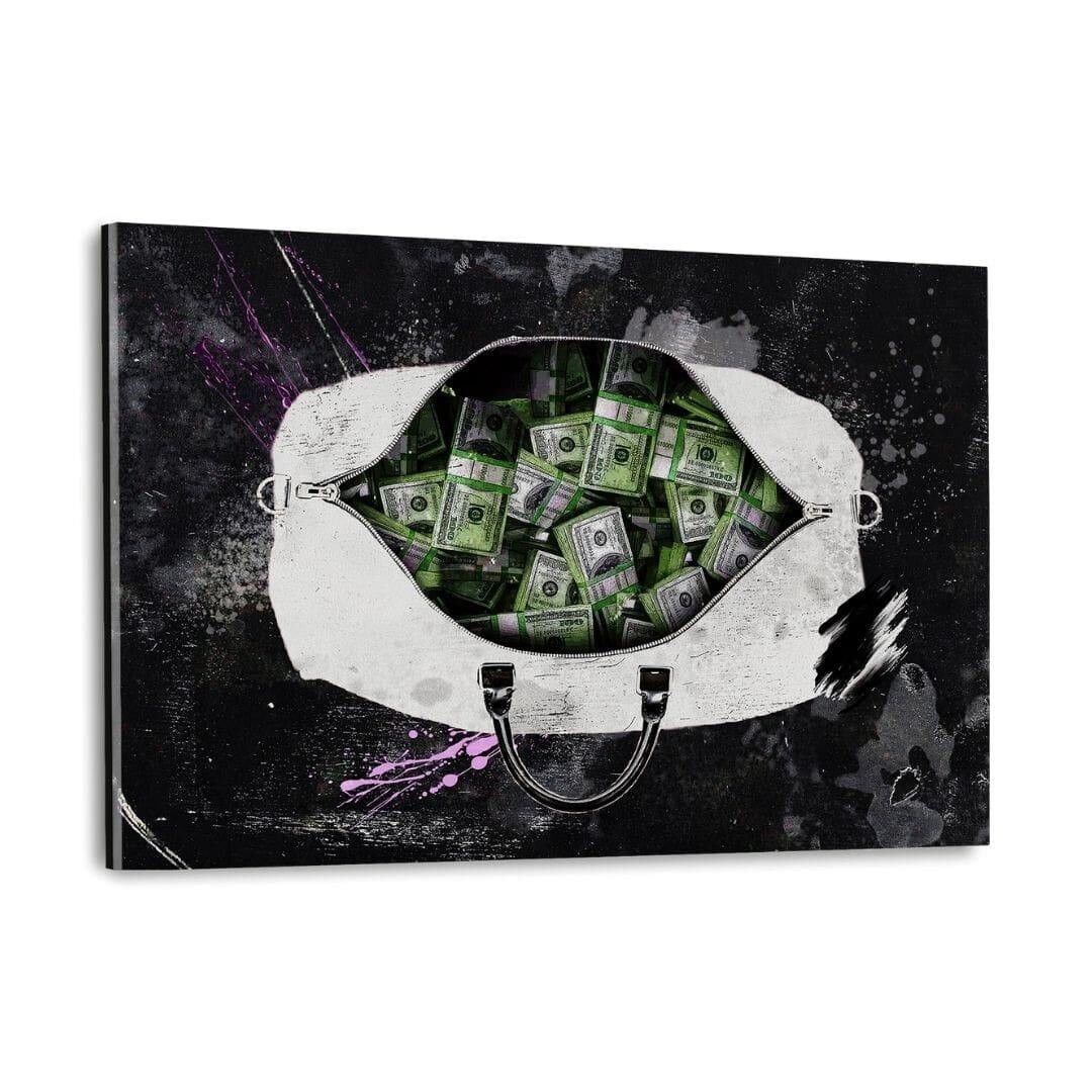 LA BORSA PIENA DI POSSIBILITA'! - Quadro in plexiglas