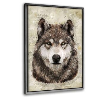 Le loup - Tableau plexiglas 7