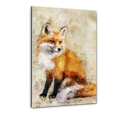 The fox plexiglass picture