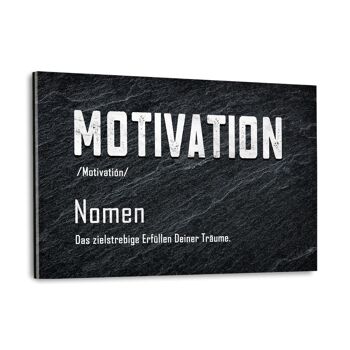 Définition de la motivation - photo en plexiglas 1