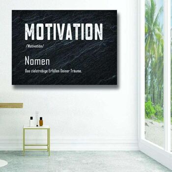 Définition de la motivation - photo en plexiglas 3