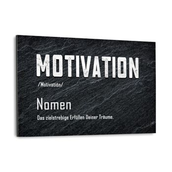Définition de la motivation - photo en plexiglas 5