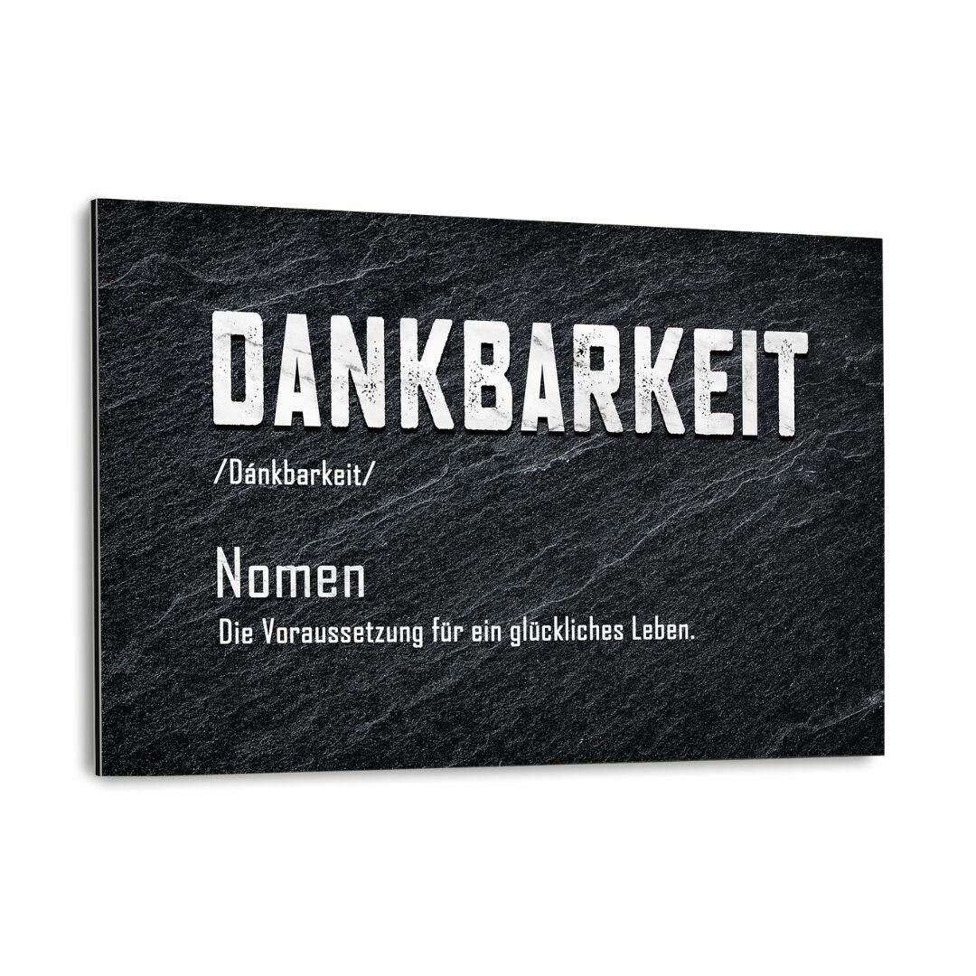 Definizione di gratitudine - foto in plexiglass