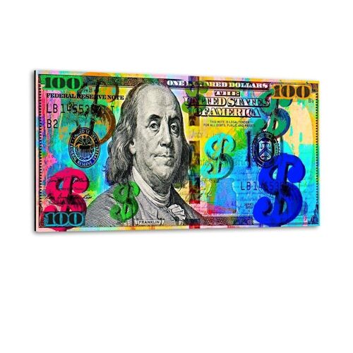 COLORFUL BENJAMIN - Plexiglasbild