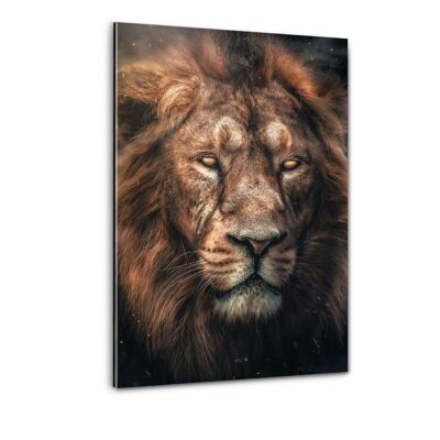 Dark Lion - plexiglass image