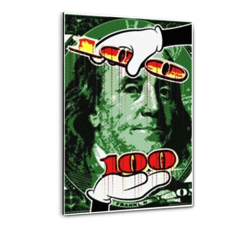 100 Dollars #2 - Plexiglasbild