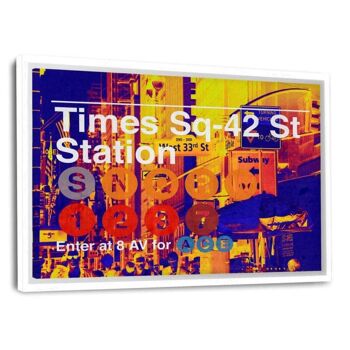 Subway City Art - Time Sq 42 St - Image Alu-Dibond 8
