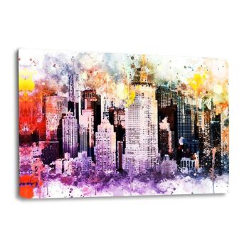 NYC Aquarelle - Midtown - Image Alu-Dibond 4