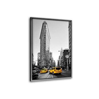 New York - Flatiron Building Taxis - Image Alu-Dibond 7