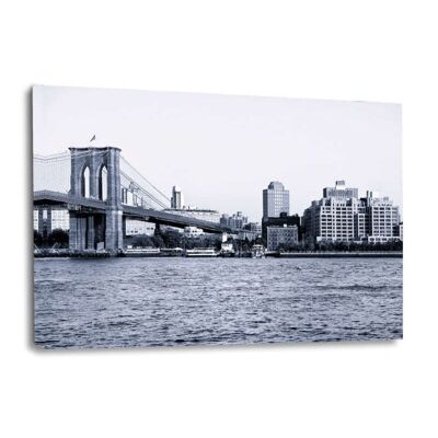 Nueva York - Puente de Brooklyn - imagen Alu-Dibond