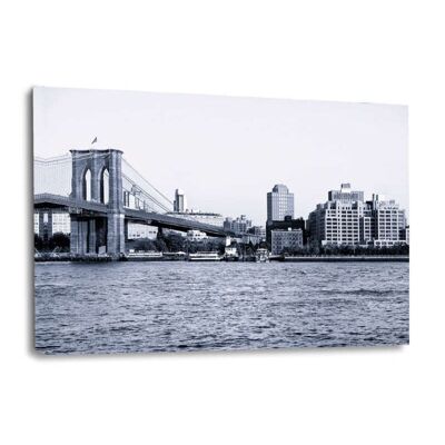 New York City - Brooklyn Bridge - Alu-Dibond Bild