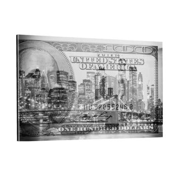 Manhattan Dollars - By Night - Image Alu-Dibond 5