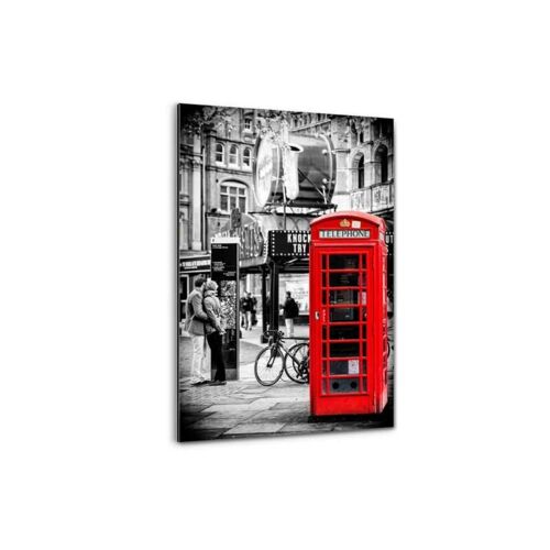 London - Telephone Lovers - Alu-Dibond Bild