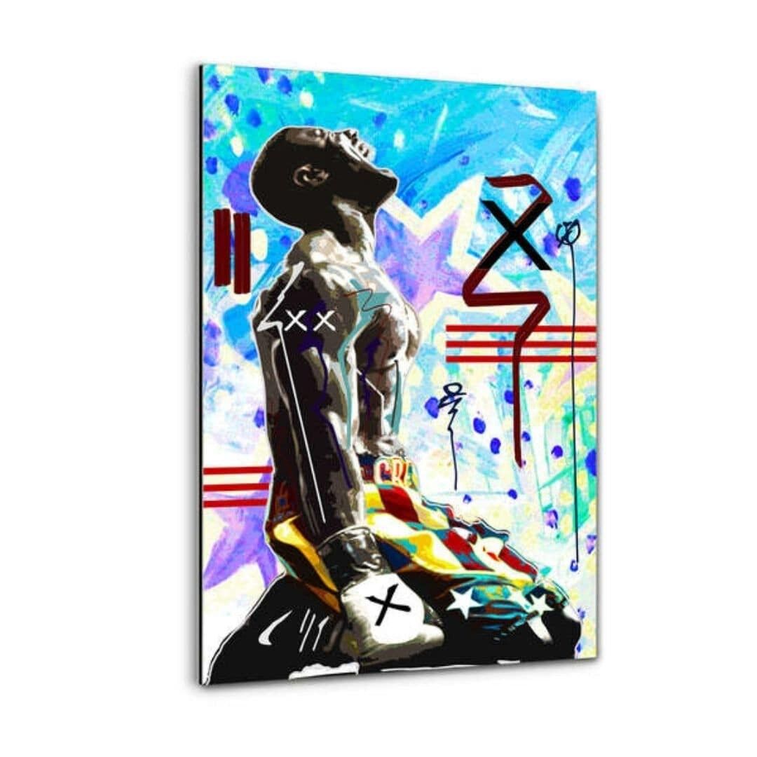 FIGHT FOR IT - Alu-Dibond Bild