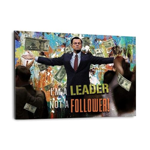 BE THE LEADER! - Alu-Dibond Bild
