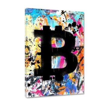 Graffiti Bitcoin - Image Alu-Dibond 4