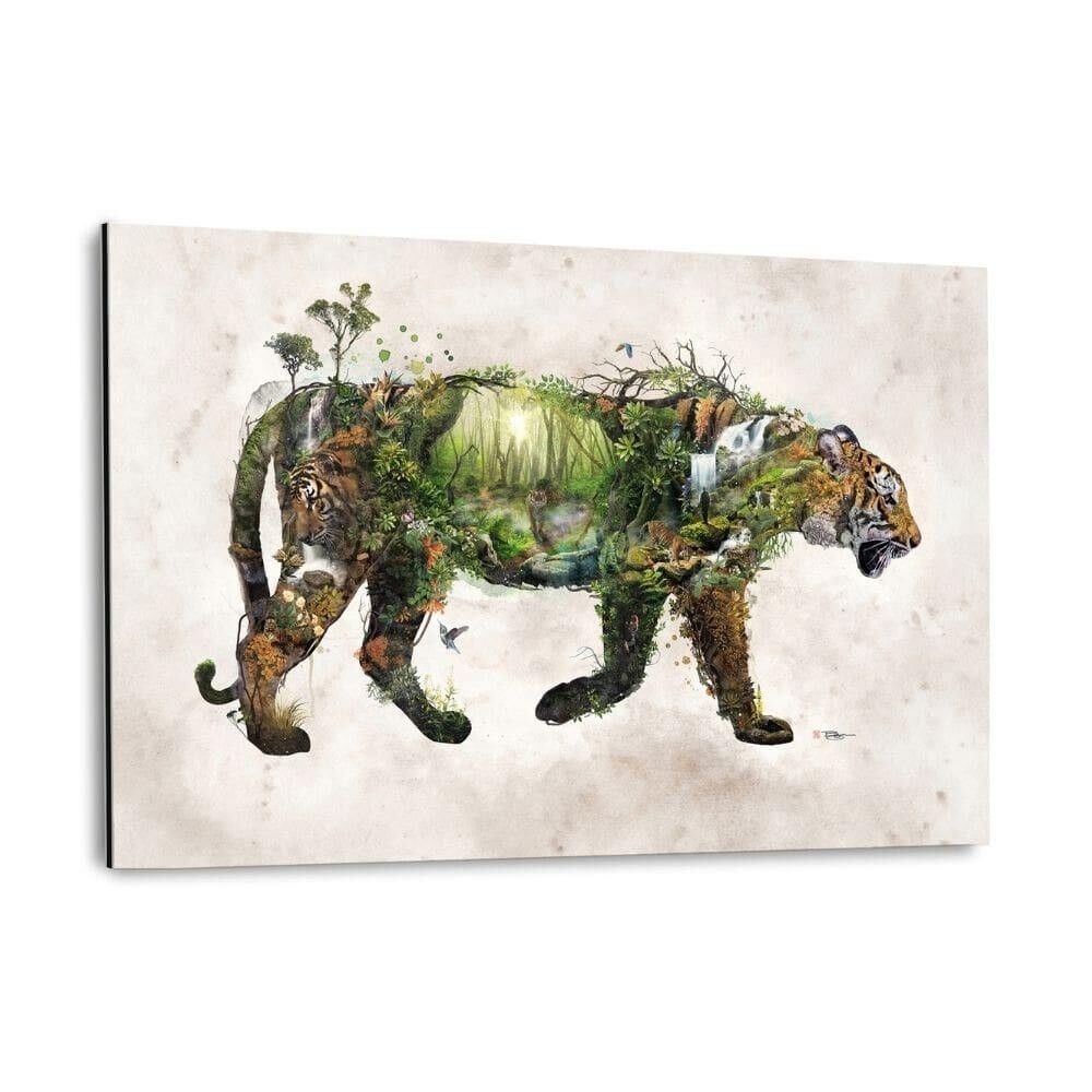 Tiger World - imagen Alu-Dibond