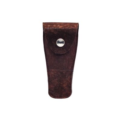 The Personal Barber Cork Safety Razor Case Brown