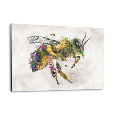 Bee World - Alu-Dibond Bild