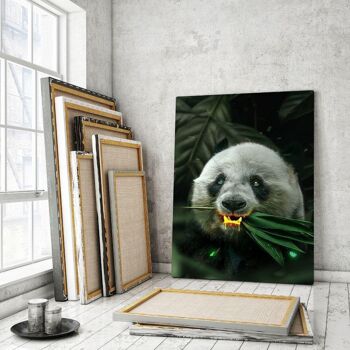 Panda doré - Image Alu-Dibond 2