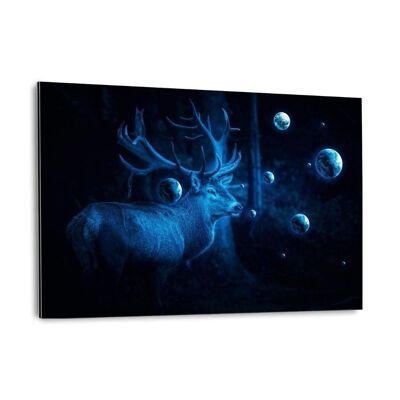 Deer Cosmos - Alu-Dibond image