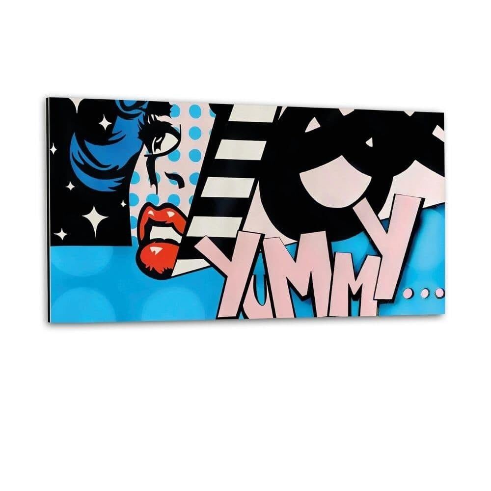 YUMMY - Alu-Dibond Bild