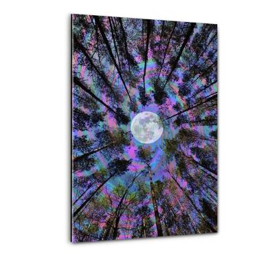 Moon Swirl - Alu-Dibond Bild