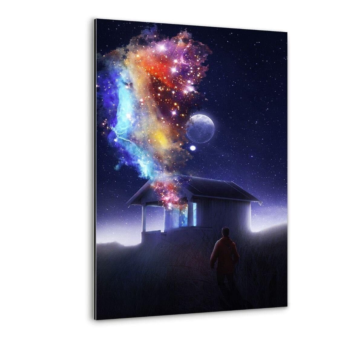 Space House - Alu-Dibond Bild