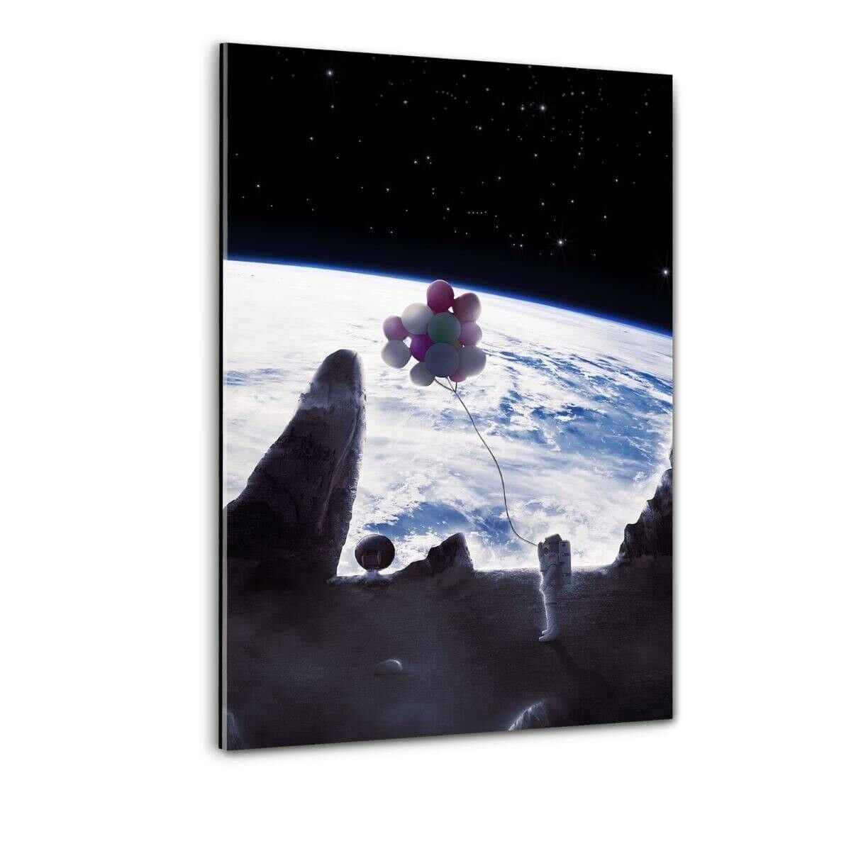 Balloon World - Immagine in alluminio Dibond