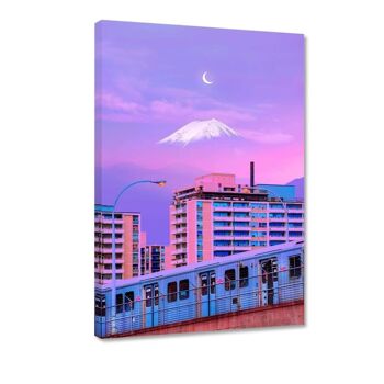 Pastel City - Image Alu-Dibond 4