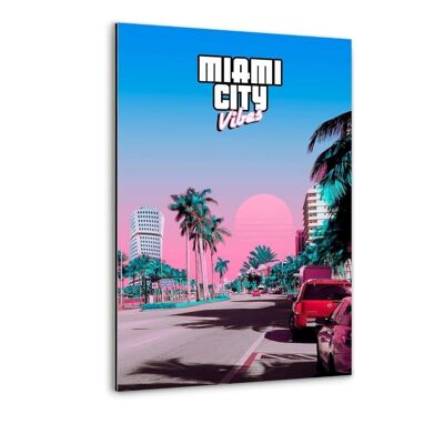 Miami Vibes - Alu-Dibond Bild