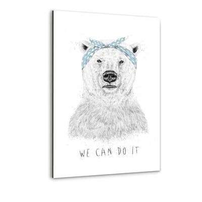 We Can Do It - Alu-Dibond Bild