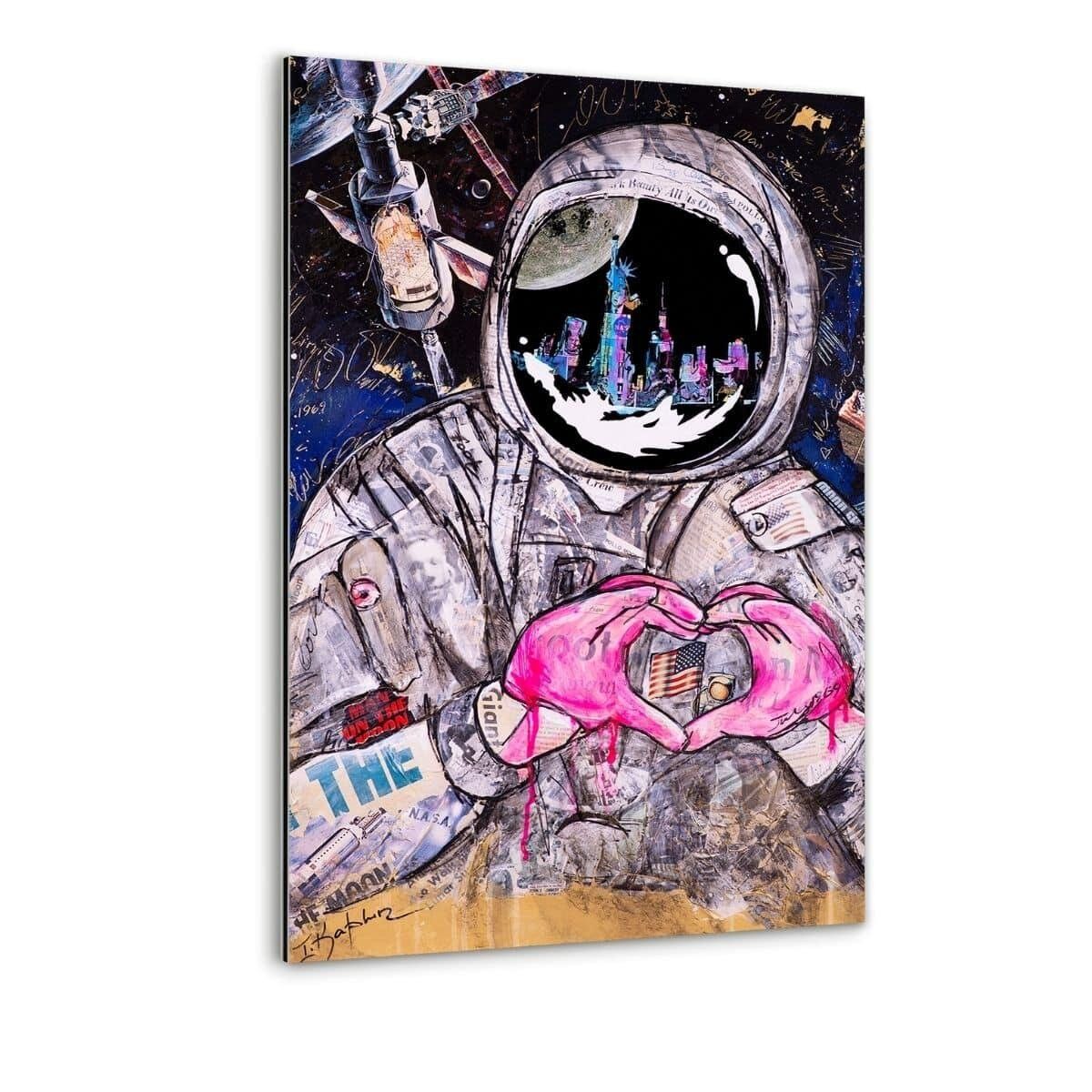 OVER THE MOON - Immagine Alu-Dibond