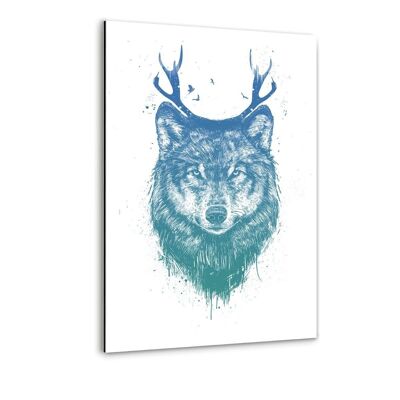 Deer Wolf - Alu-Dibond Bild