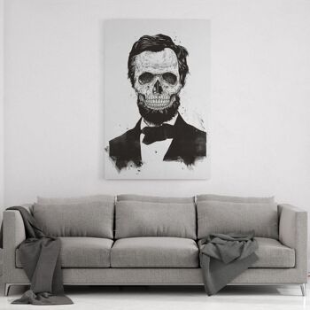 Dead Lincoln n/b - Image Alu-Dibond 2