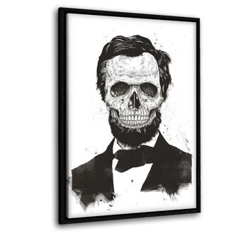 Dead Lincoln n/b - Image Alu-Dibond 6