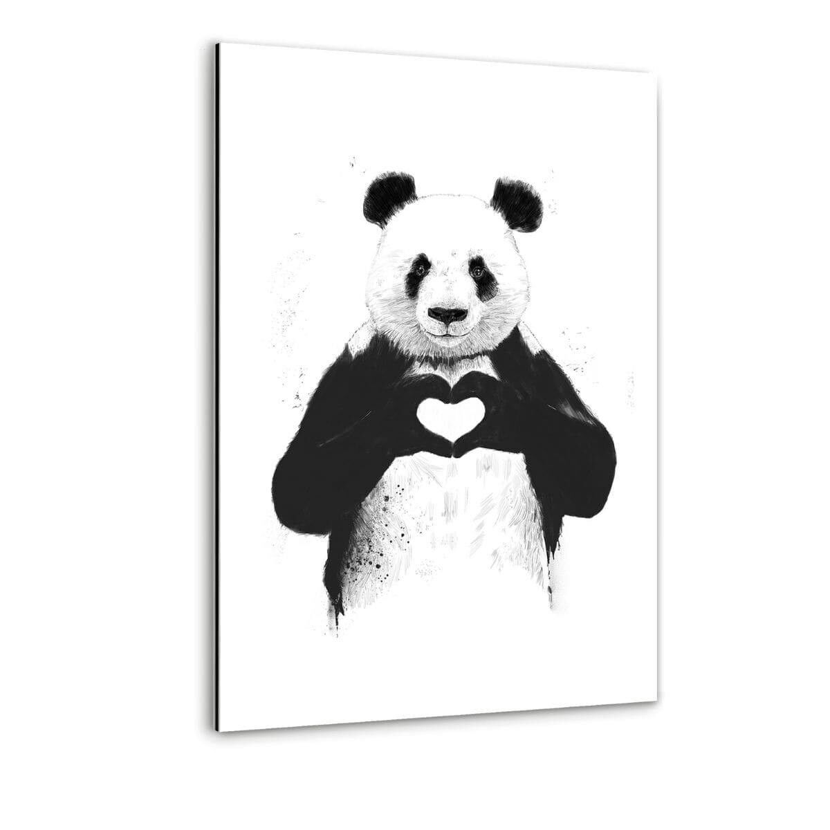 All You Need Is Love - Alu-Dibond Bild