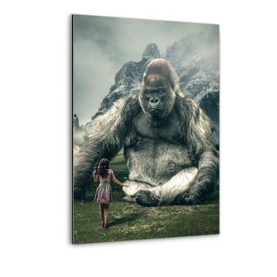 The Big Gorilla - Alu-Dibond print