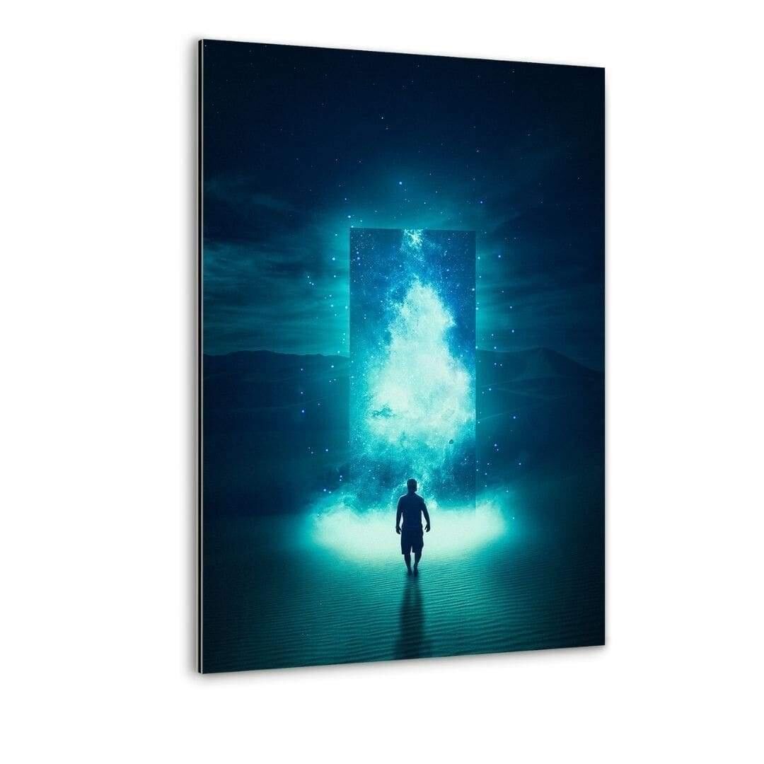 Space Gate - Immagine in alluminio Dibond