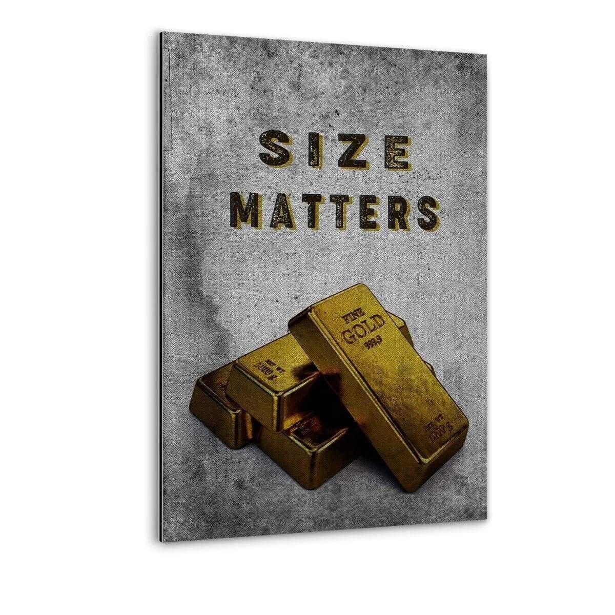 EL TAMAÑO IMPORTA - imagen Alu-Dibond