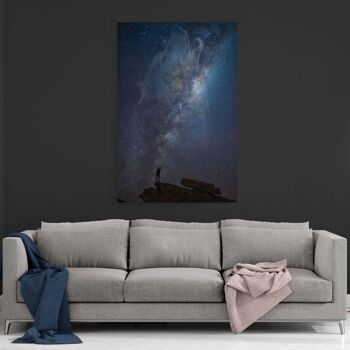 Loup Galaxie - Image Alu-Dibond 2