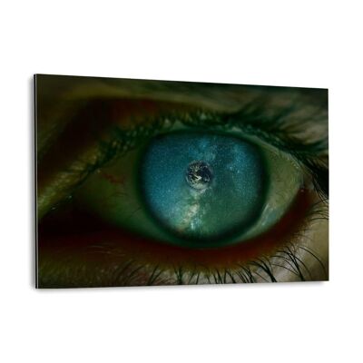 Galaxy Eye #1 - Immagine in alluminio Dibond