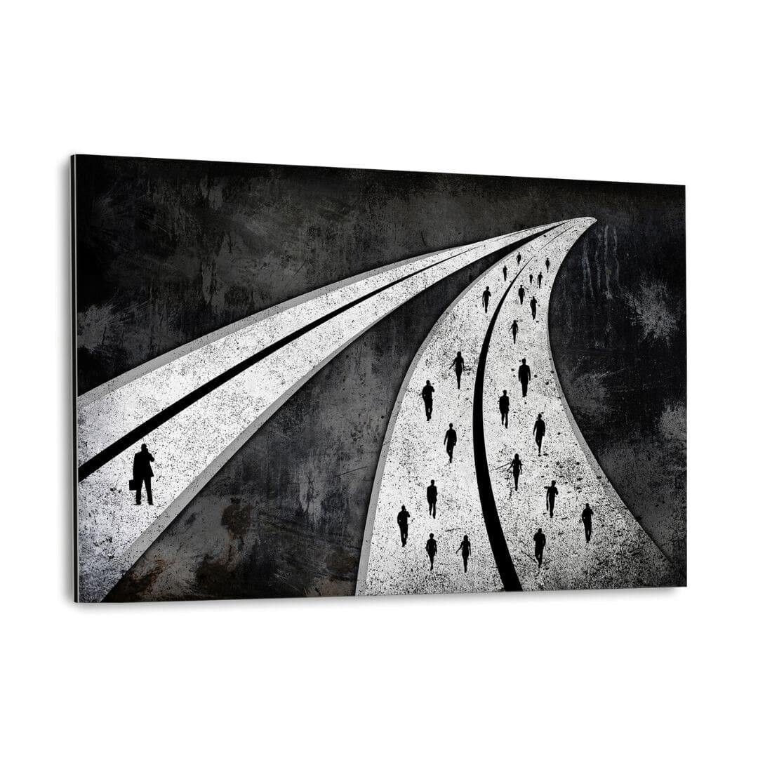 IL MODO! - Quadro in alluminio Dibond